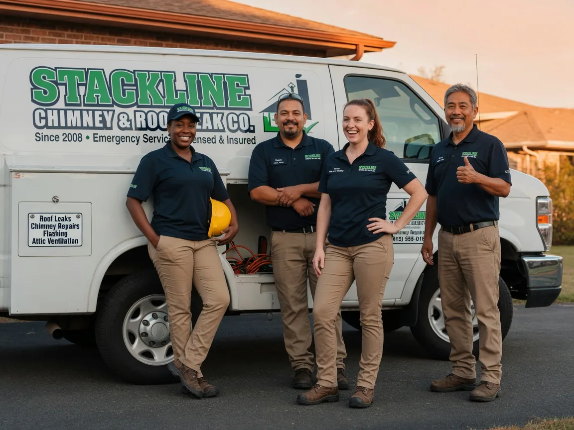 Chimney flashing repair company in Garfield, MN